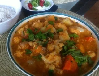 Curry aux légumes