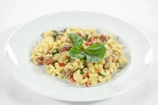 Macaroni aux deux fromages
