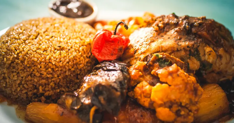 Thieboudieune (Riz au poisson)