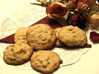 Biscuits aux noix de macadamia et au chocolat blanc