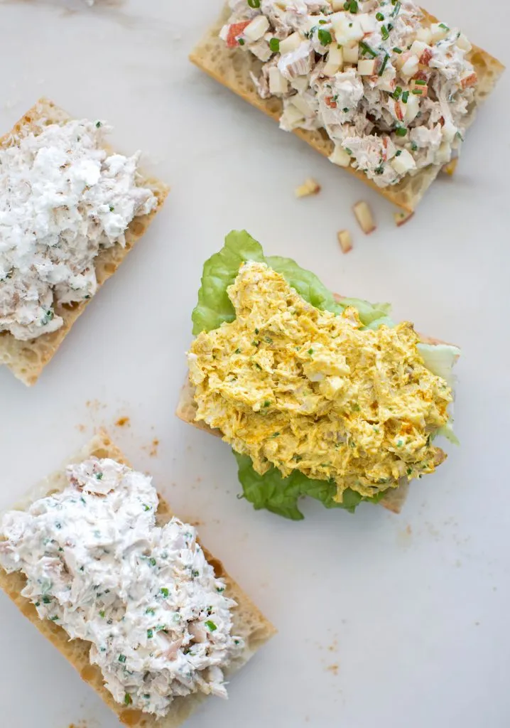 Salade de poulet à personnaliser (pour sandwich)
