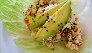 Salade de poulet à la mayonnaise sans oeufs "famille Lefebvre"