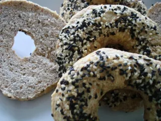 Bagels maison aux 2 sésames