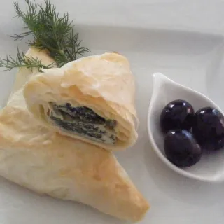 Feuilletés aux épinards spanakopitas