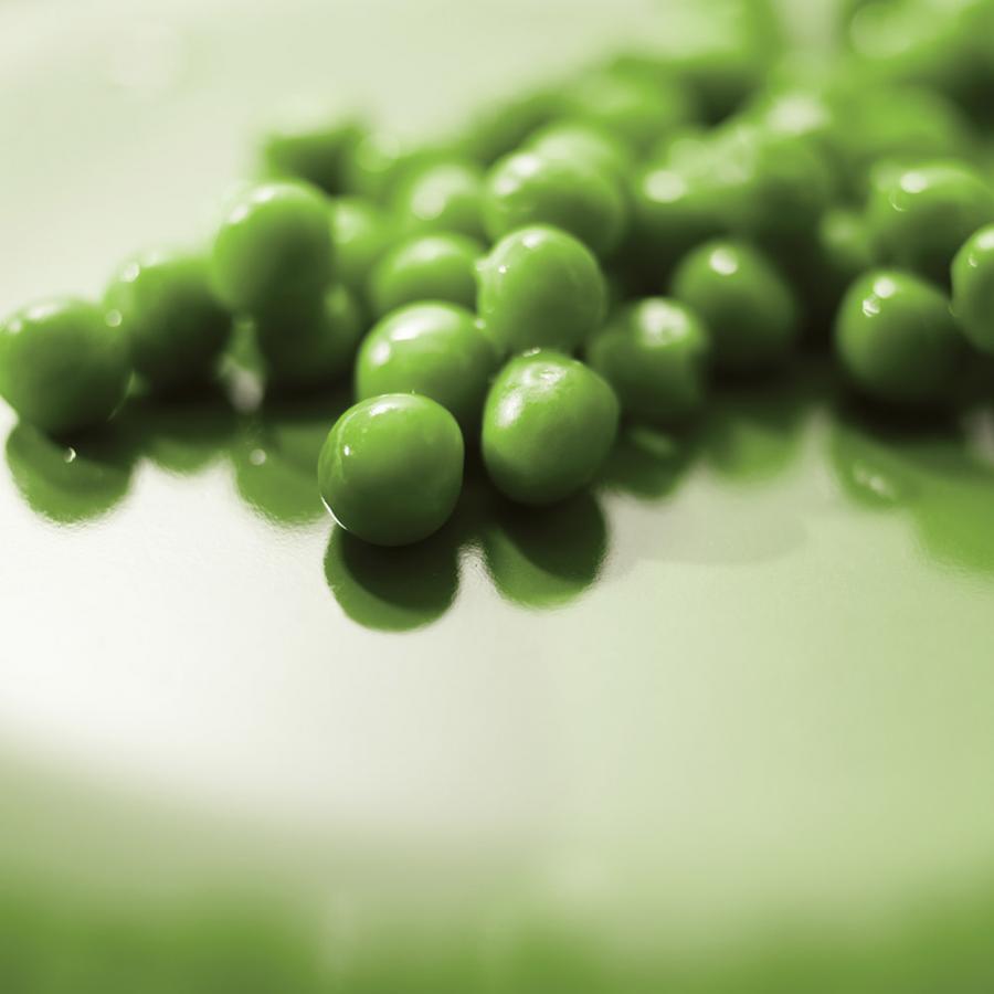 Pâtes au maïs et aux petits pois