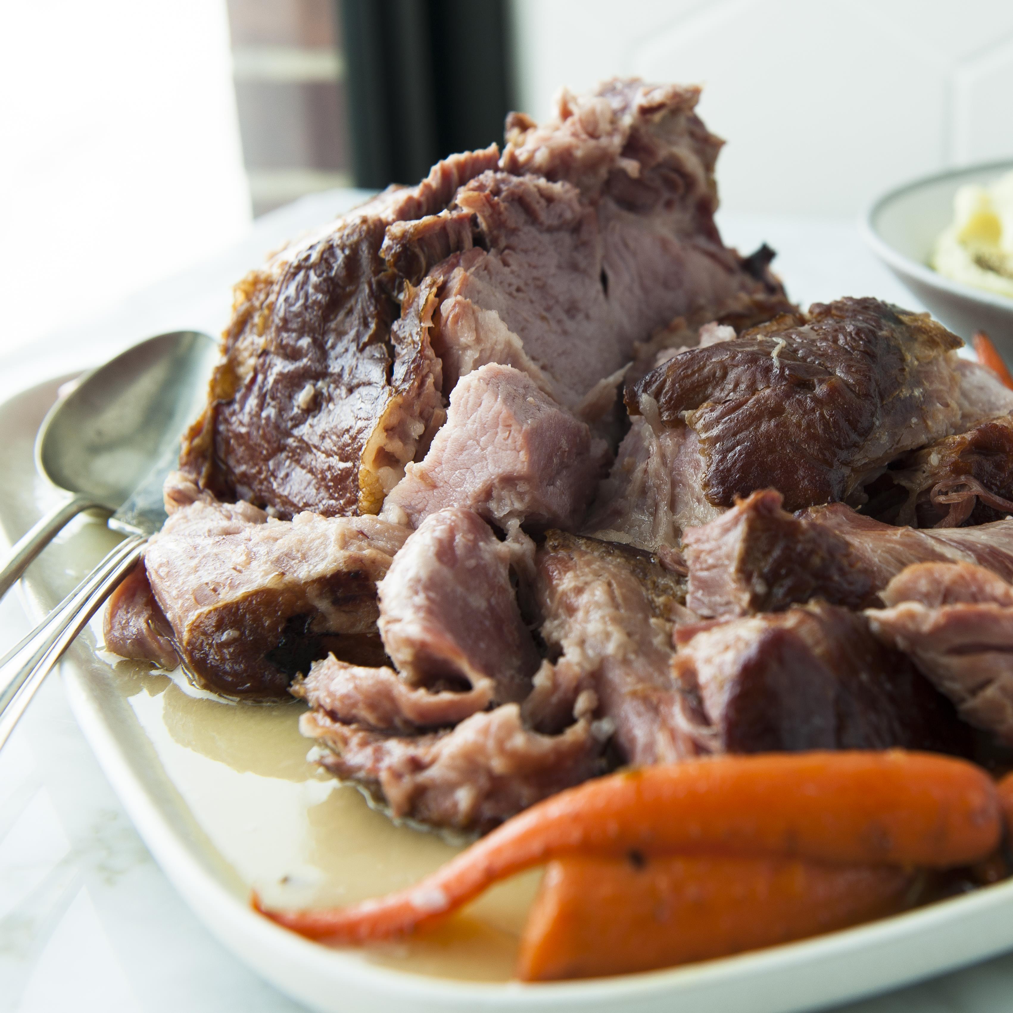 Jambon mijoté à l’érable (le meilleur)