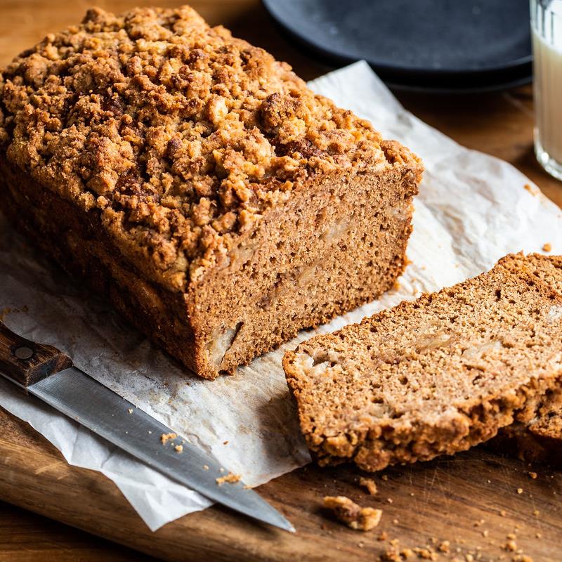 Gâteau streusel à la poire