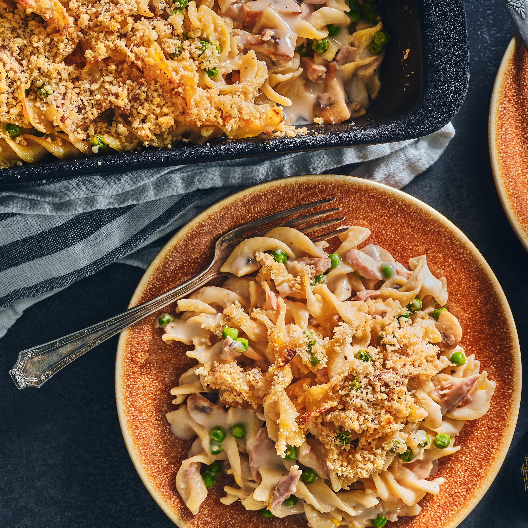 Casserole de nouilles au thon
