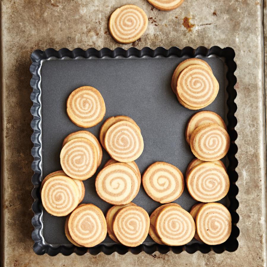 Biscuits roulés à la cannelle