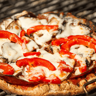 Pizza sur le BBQ