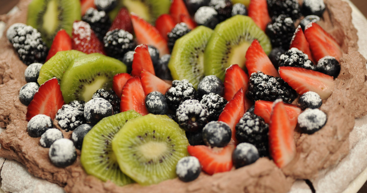 Pavlova au chocolat de Juliette