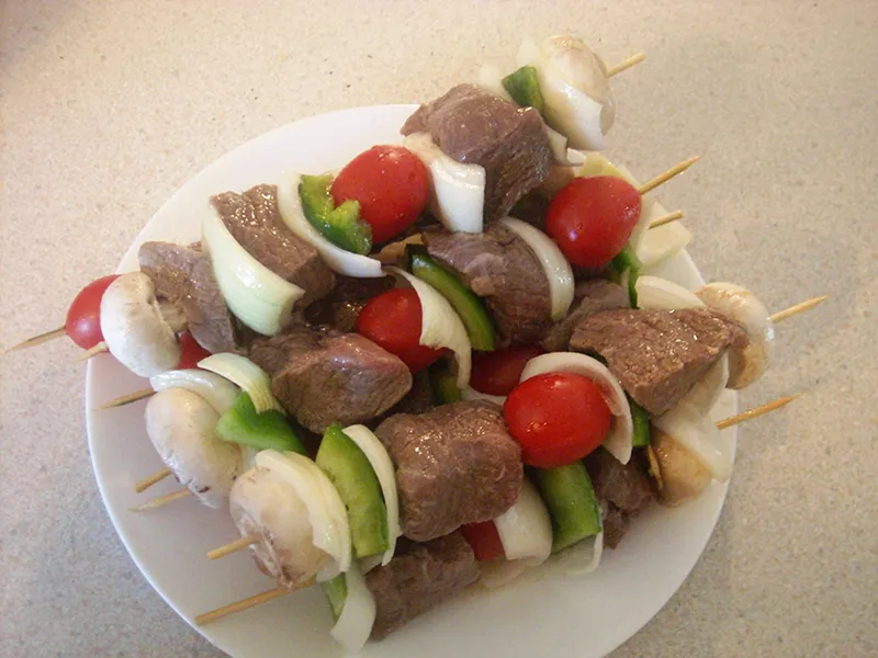 Marinade à la bière pour brochettes de boeuf