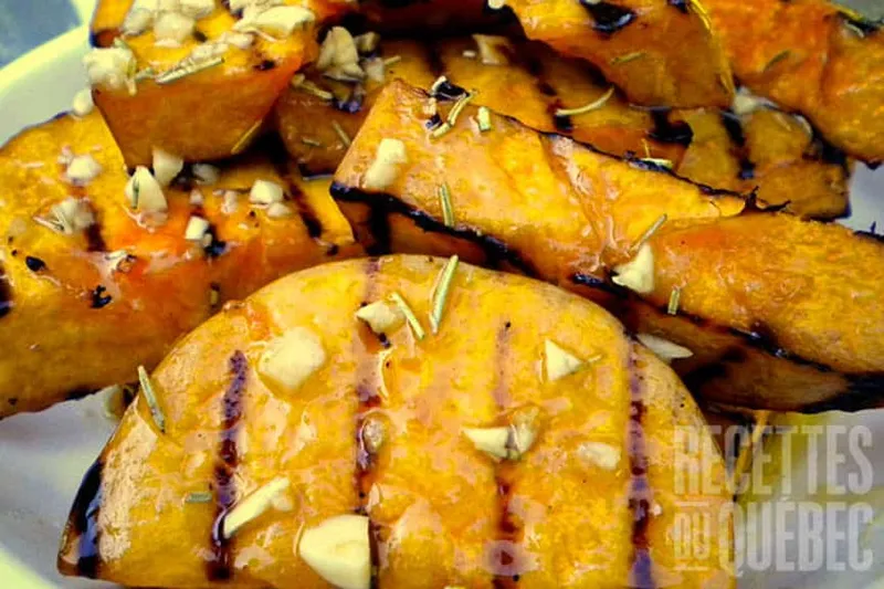 Courge Butternut au BBQ