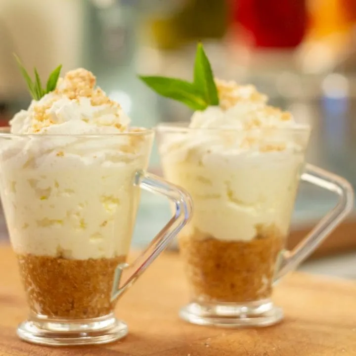 Verrine de tarte au citron