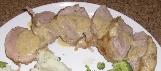 Filet de porc sauce Dijon