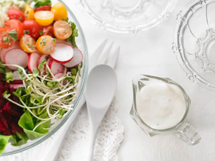 Salade aux légumes d’été