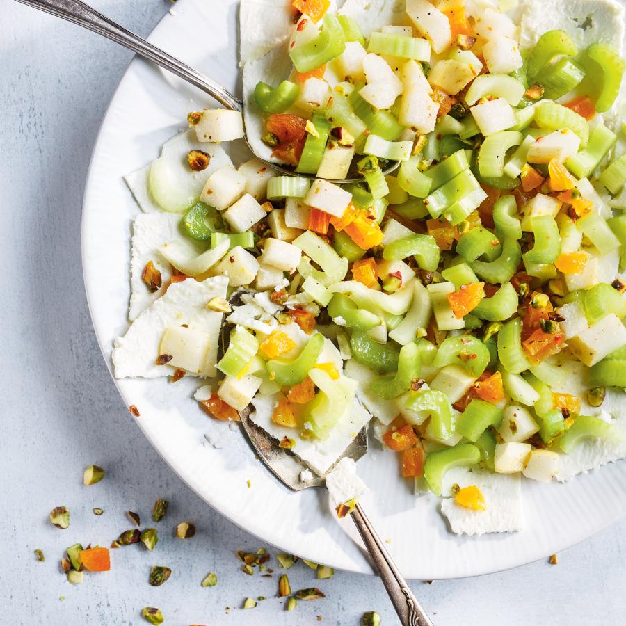 Salade de céleri et feta