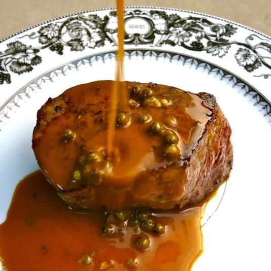 Steaks au poivre