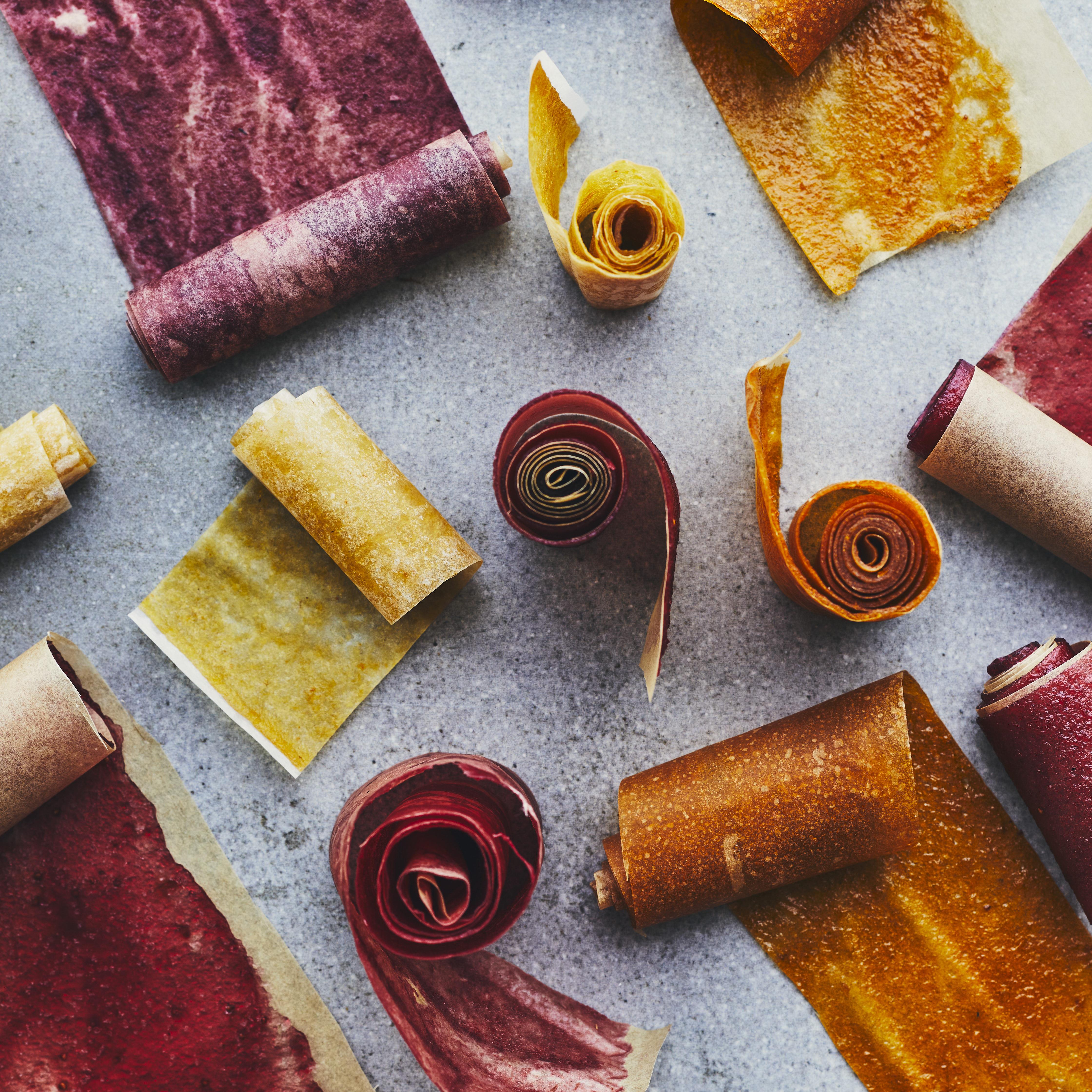 Rouleaux aux fruits maison