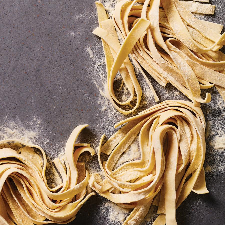 Tagliatelles maison (sans machine électrique)