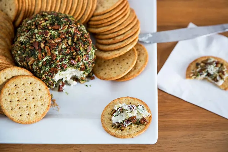 Boule de fromages aux noix