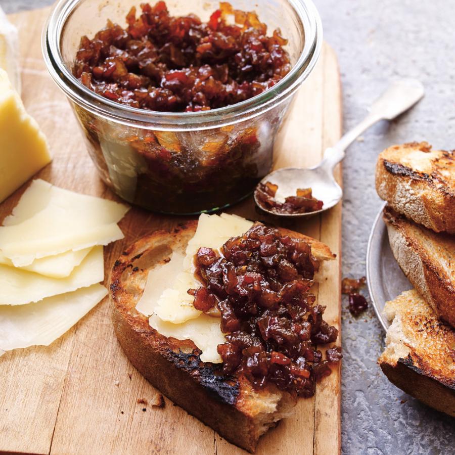 Confiture d'oignon au bacon