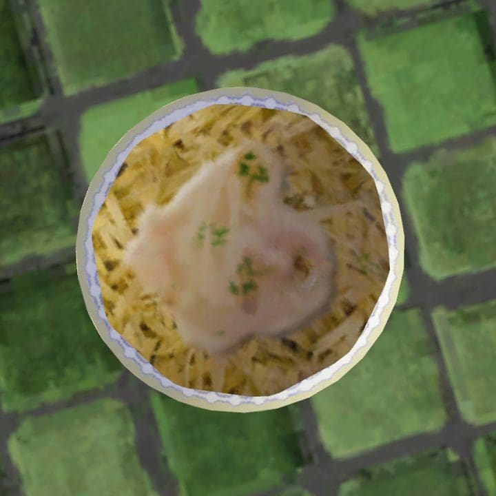 Pâtes carbolafrime (carbonara) selon Les Sims