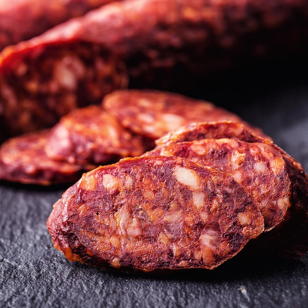 Sauté de calmar et de chorizo sur lit de riz