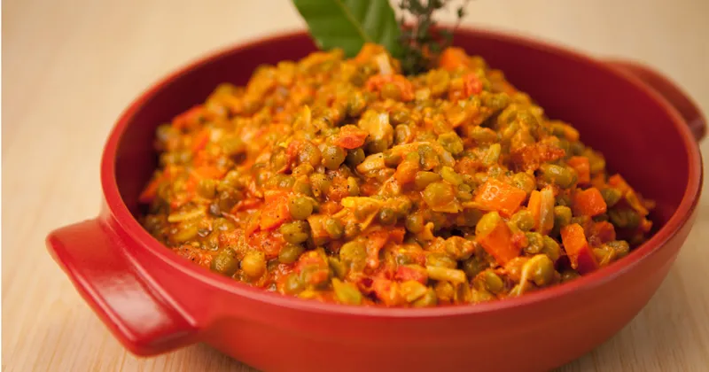 Potée de pois cassés en crème