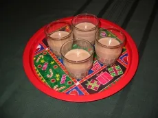 Crème style Baileys au chocolat et menthe poivrée