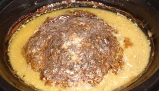 Pain de viande sauce champignons (mijoteuse)