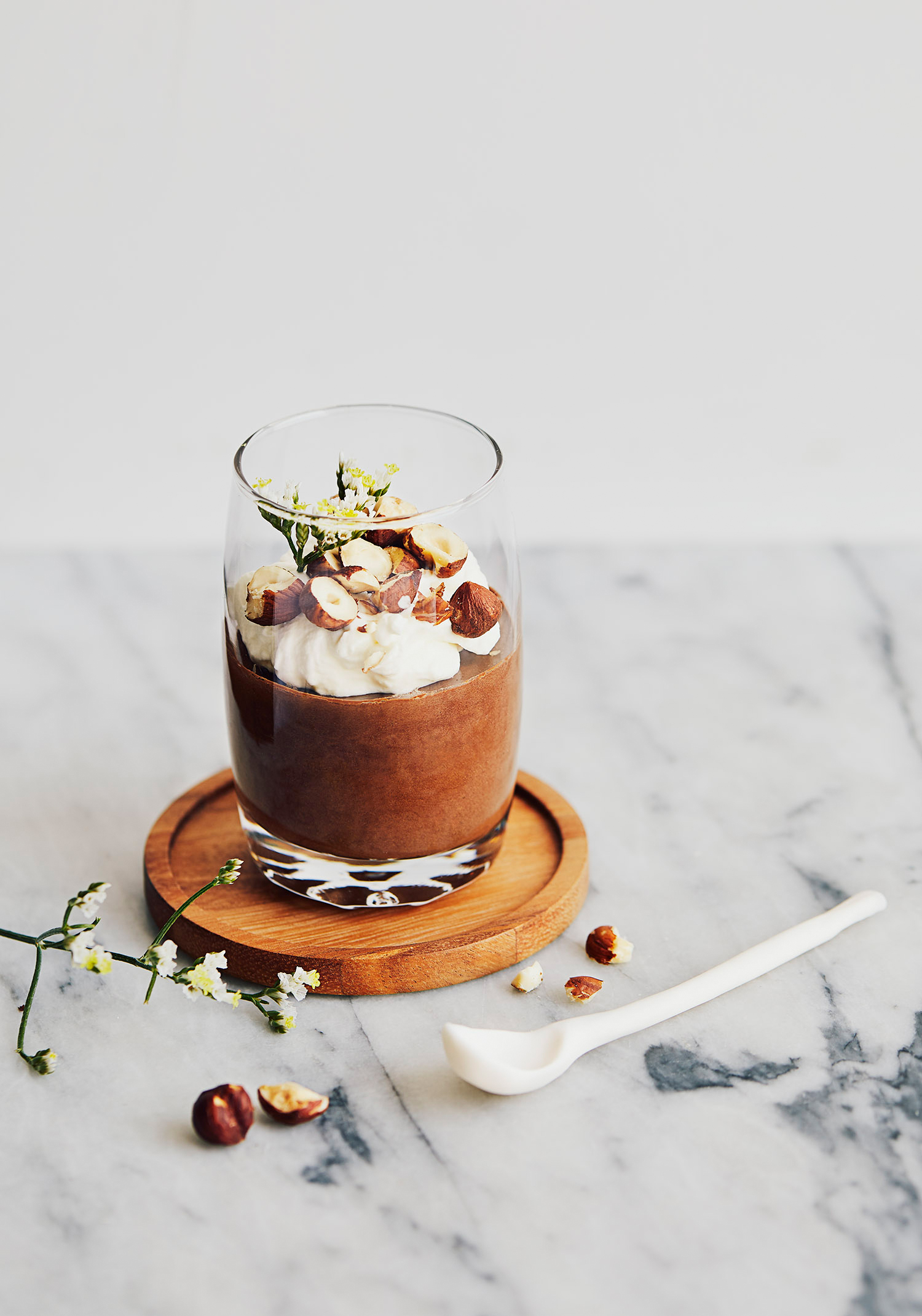 Mousse au chocolat sans lactose (à base de 4 ingrédients)