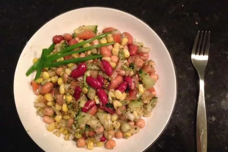 Salade de légumineuses royale