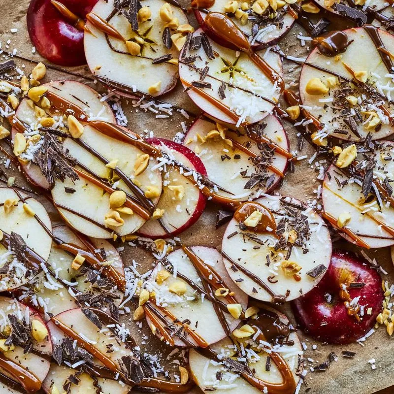 « Nachos » dessert aux pommes