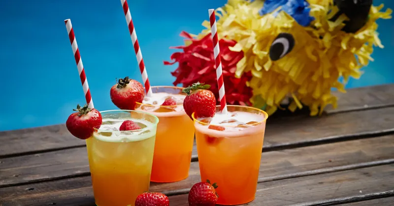 Drapeau mexicain virgin (cocktail pour enfants)