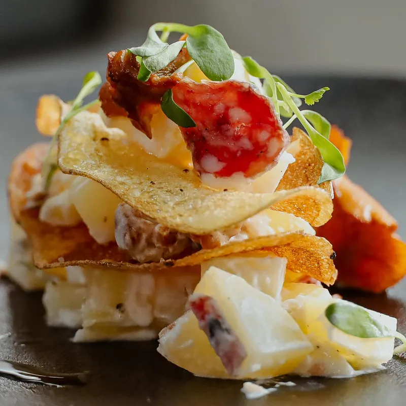 Salade de pommes de terre rattes