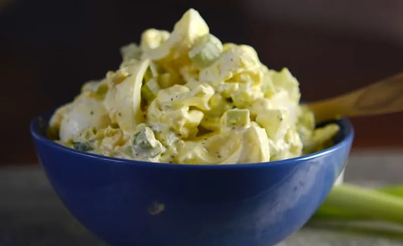 Salade aux oeufs