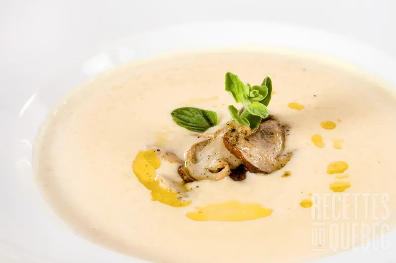 Crème de champignons sauvages