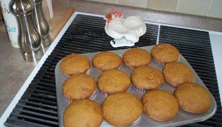 Muffins à la mélasse et au gingembre