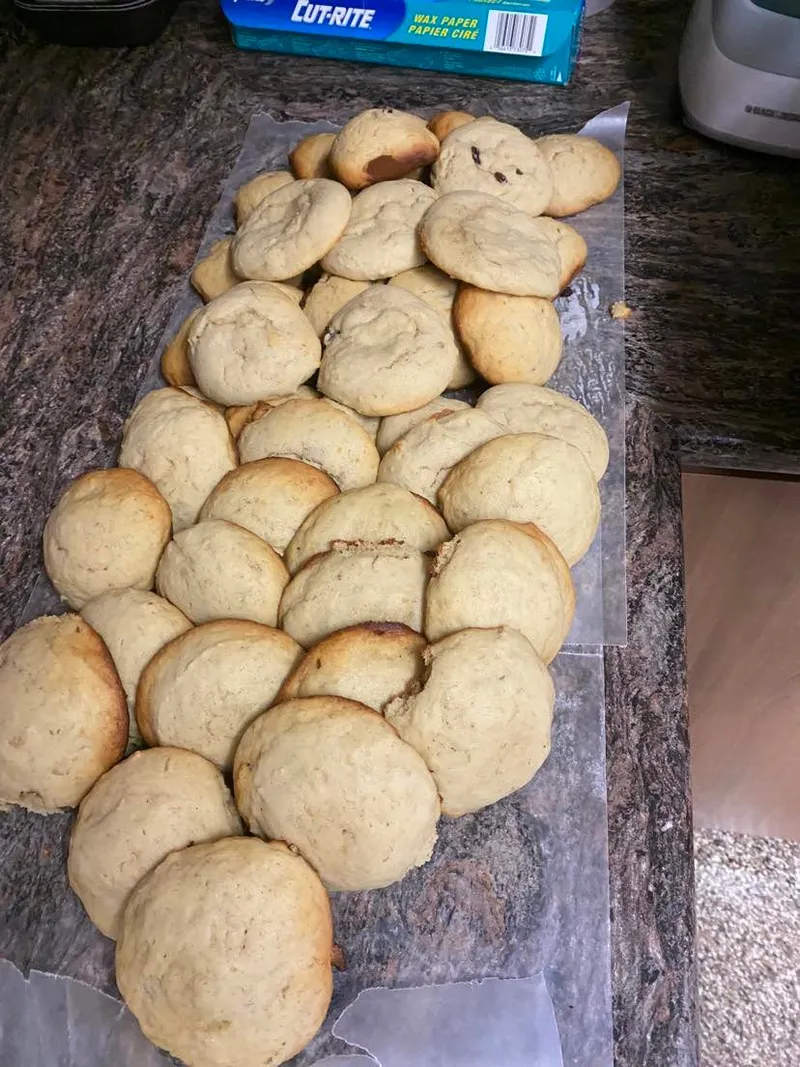 Biscuits jumbo à la banane
