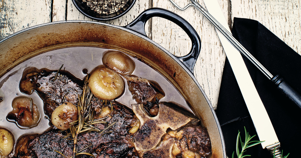Braisé de boeuf au porto