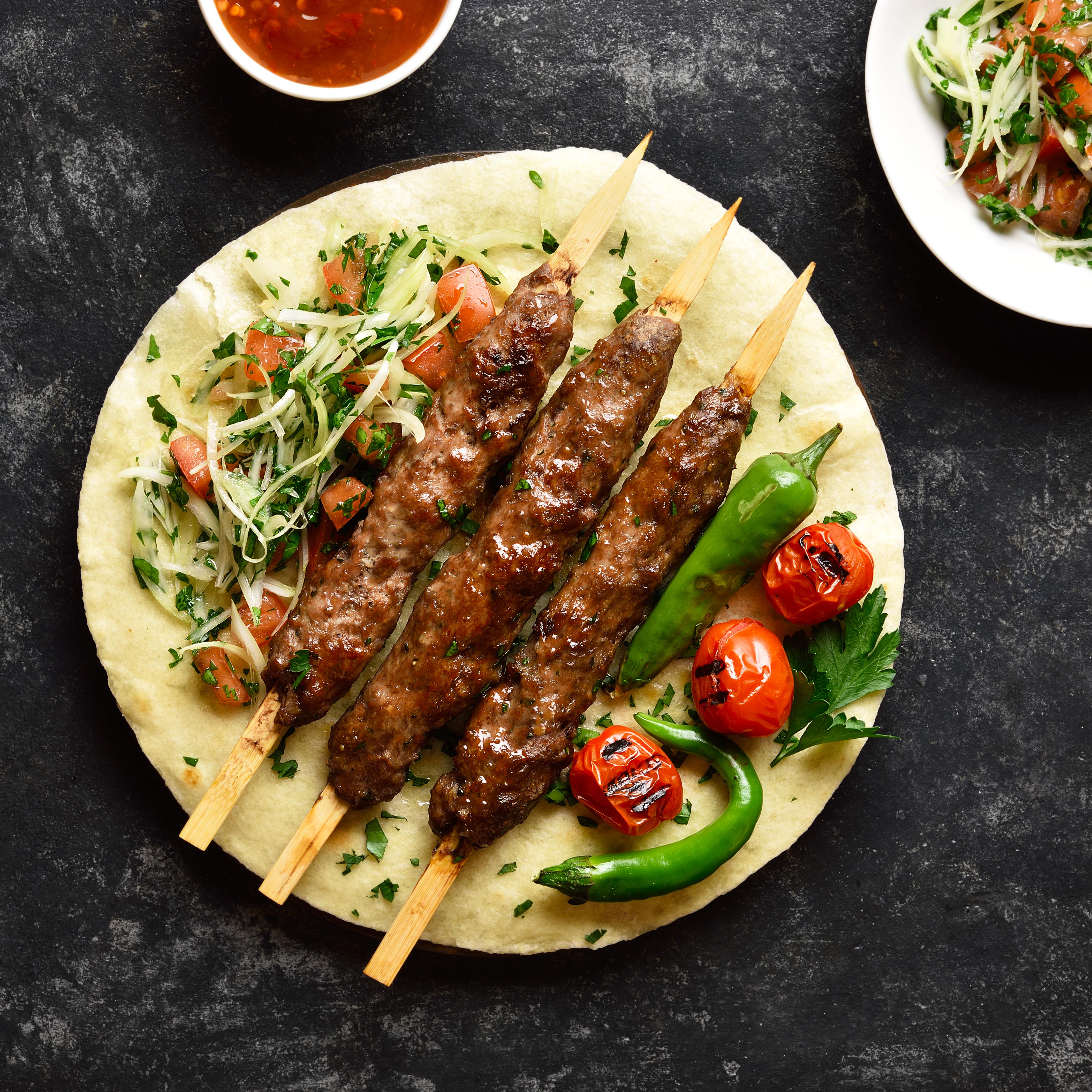 Brochettes d’agneau