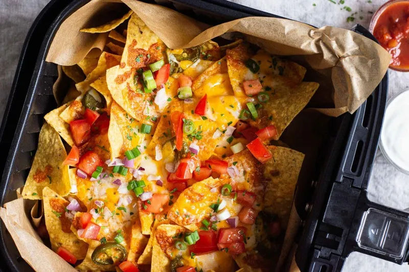 Nachos à la friteuse à air chaud