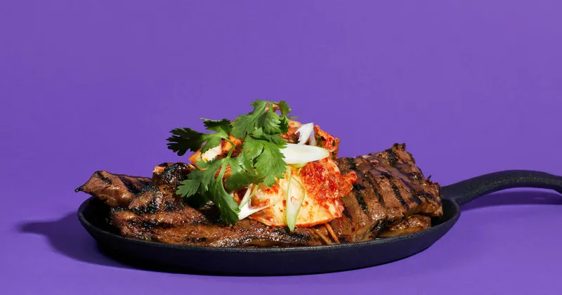 Galbis au kimchi