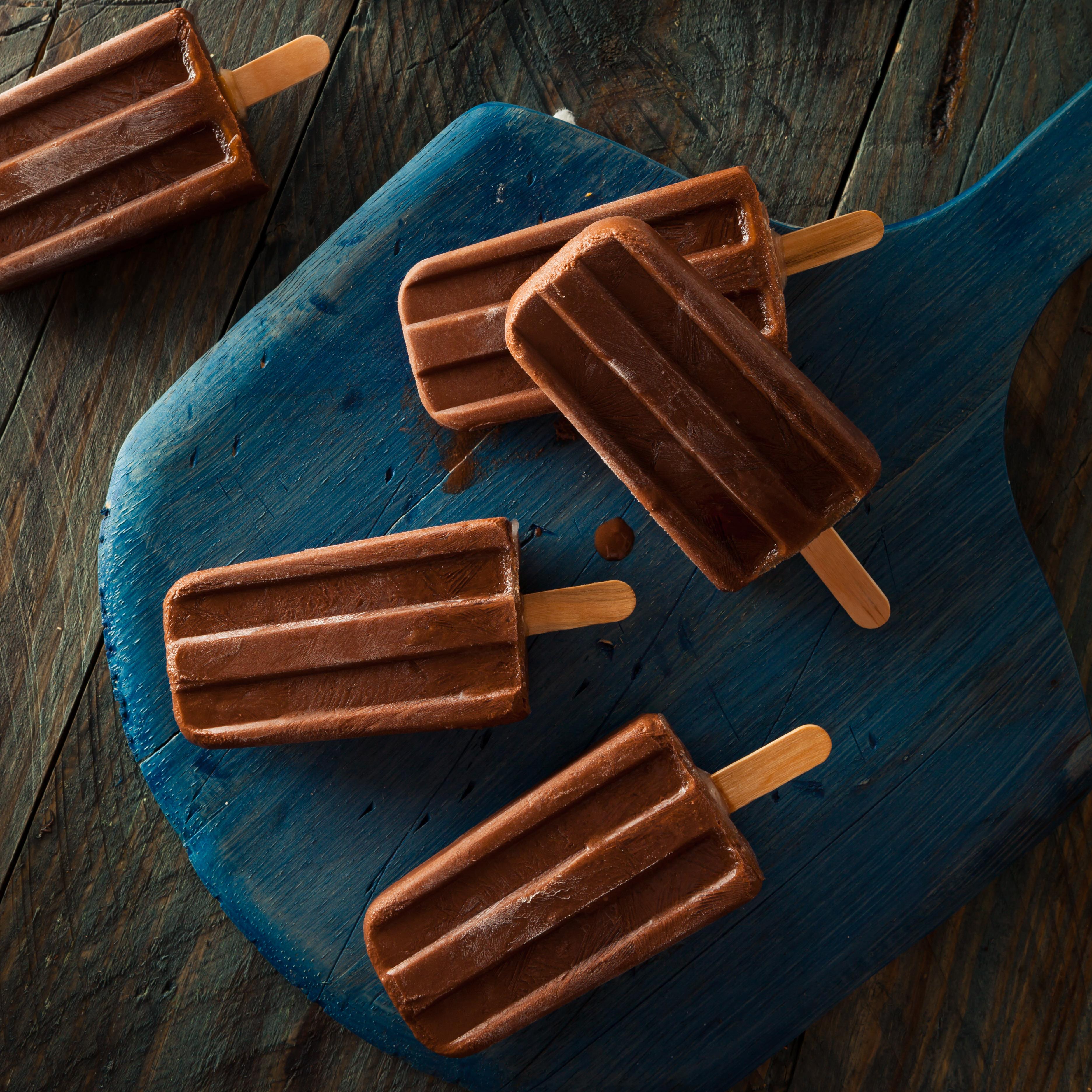 Popsicle au chocolat