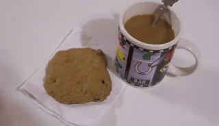 Biscuits à la citrouille et aux pépites de chocolat