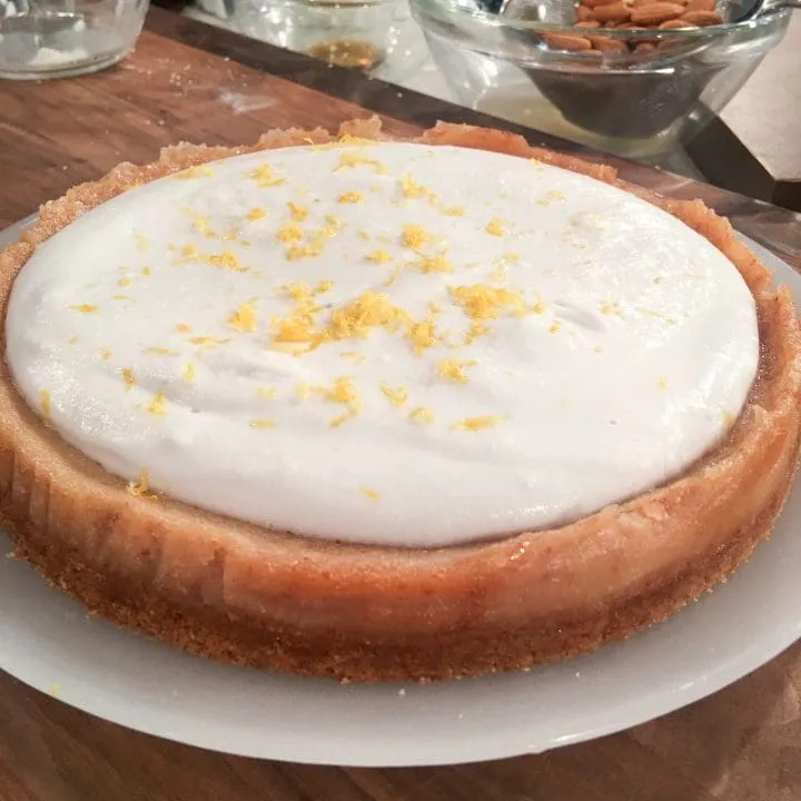Tarte au citron sans oeuf