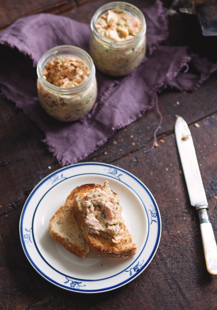 Rillettes aux deux saumons