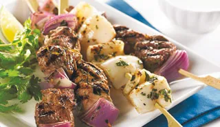 Grillades mixtes marinées