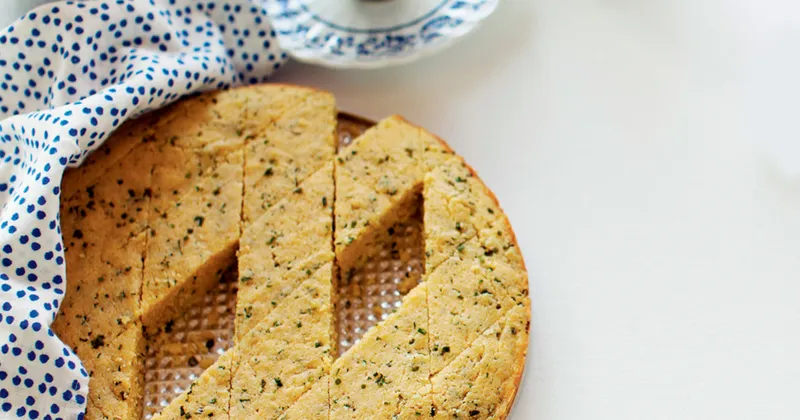 Cornbread à la crème fraîche (Pain de maïs)